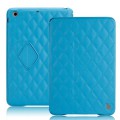 JisonCase Quilted Smart Cover для iPad mini Retina (Синий)