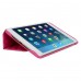 Чехол JisonCase Quilted Smart Cover для iPad mini Retina (Ярко-розовый)