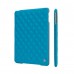 Чехол JisonCase Quilted Leather Smart Case для iPad Air (Синий)