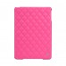Чехол JisonCase Quilted Leather Smart Case для iPad Air (Ярко-розовый)