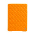 JisonCase Quilted Leather Smart Case для iPad Air (Жёлтый)