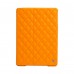 Чехол JisonCase Quilted Leather Smart Case для iPad Air (Жёлтый)