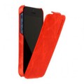 Borofone General Flip Leather Case для iPhone 5/5S (Красный)