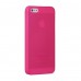 Чехол Ozaki O!Coat 0.3 Jelly для iPhone 5/5S (Ярко-розовый)
